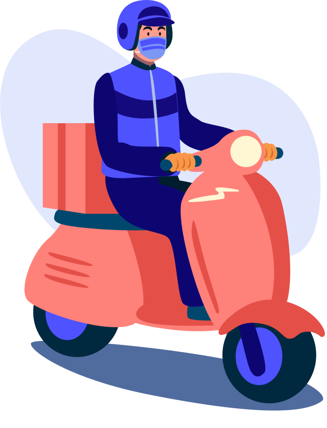 Delivery to your customer 